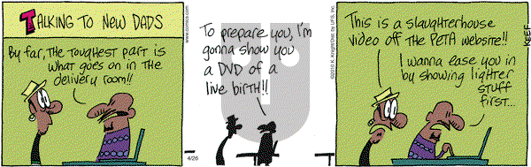The Knight Life on Monday April 26, 2010 Comic Strip