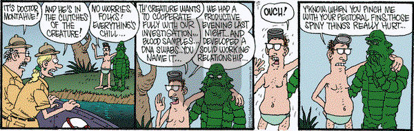 Monty on Thursday October 1, 2015 Comic Strip