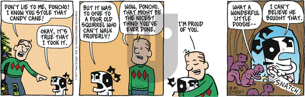 Pooch Cafe on Thursday December 21, 2017 Comic Strip