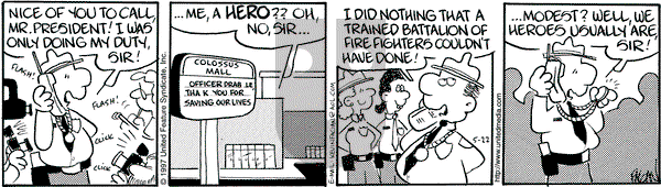 Drabble on Thursday May 22, 1997 Comic Strip