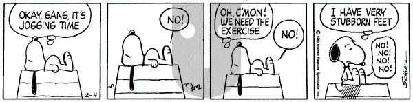 Peanuts on Monday February 4, 1980 Comic Strip