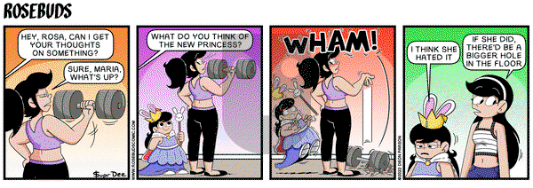 Rosebuds on Friday November 18, 2022 Comic Strip