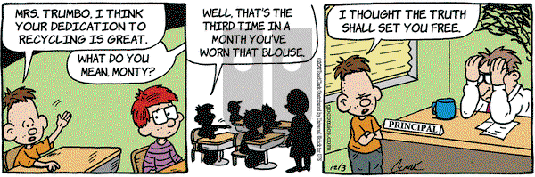 Lola on Monday December 3, 2012 Comic Strip