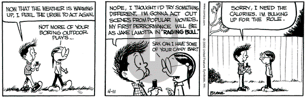 Grand Avenue on Monday April 11, 2005 Comic Strip