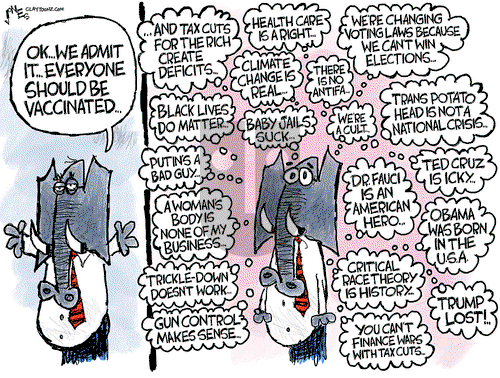 Clay Jones - Monday July 26, 2021 Comic Strip