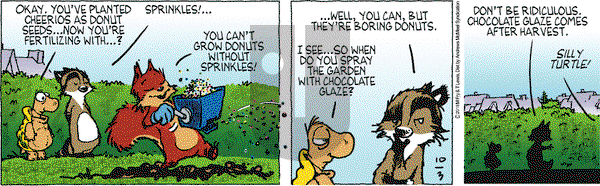 Over the Hedge on Wednesday October 3, 2018 Comic Strip