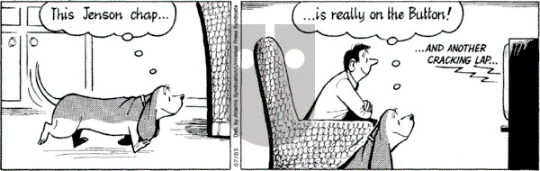 Fred Basset on Sunday August 20, 2006 Comic Strip