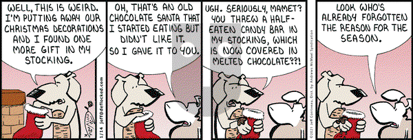 DeFlocked on Thursday January 14, 2021 Comic Strip