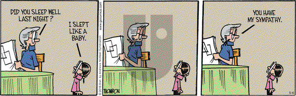 Grand Avenue on Monday May 6, 2019 Comic Strip