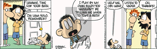 Baby Blues on Thursday July 5, 2018 Comic Strip
