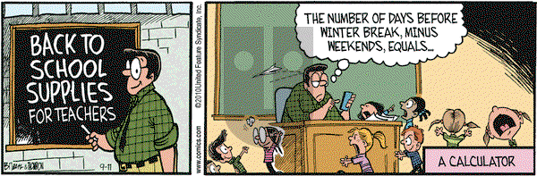 Grand Avenue on Saturday September 11, 2010 Comic Strip