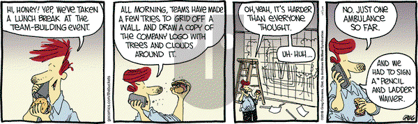 The Buckets on Monday March 5, 2018 Comic Strip