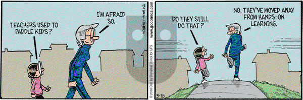 Grand Avenue on Friday March 18, 2016 Comic Strip