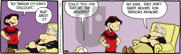 The Buckets on Monday November 11, 2013 Comic Strip