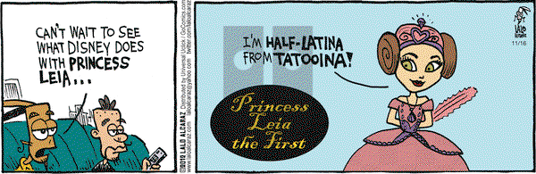 La Cucaracha on Friday November 16, 2012 Comic Strip