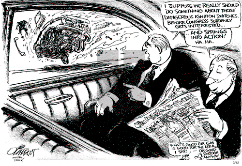 Pat Oliphant on Wednesday March 12, 2014 Comic Strip