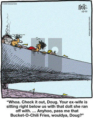 In the Bleachers on Wednesday October 21, 2009 Comic Strip