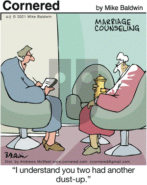 Cornered on Friday April 2, 2021 Comic Strip