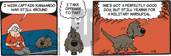Lola on Wednesday April 3, 2019 Comic Strip