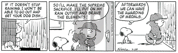 Peanuts on Monday September 11, 2000 Comic Strip