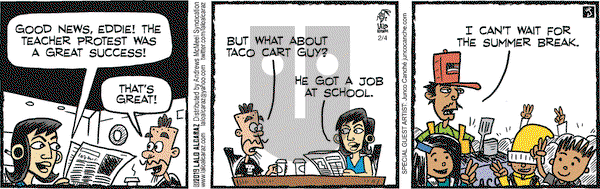 La Cucaracha on Monday February 4, 2019 Comic Strip
