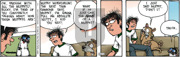 Get Fuzzy on Saturday January 8, 2011 Comic Strip