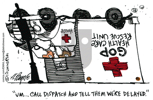 Henry Payne on Monday March 27, 2017 Comic Strip