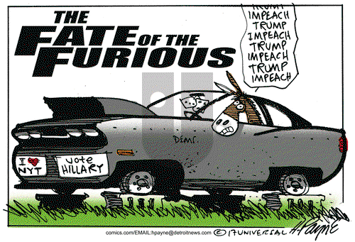 Henry Payne on Wednesday May 10, 2017 Comic Strip