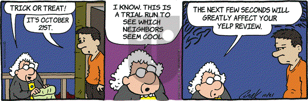 Lola on Monday October 21, 2019 Comic Strip
