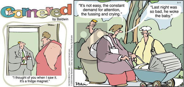 Cornered on Sunday May 11, 2003 Comic Strip
