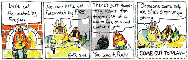 Breaking Cat News - Saturday February 18, 2023 Comic Strip