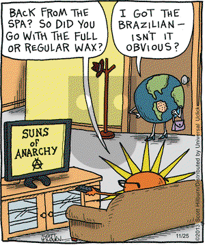 The Argyle Sweater on Monday November 25, 2013 Comic Strip