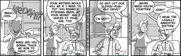 Heart of the City on Thursday February 20, 2025 Comic Strip