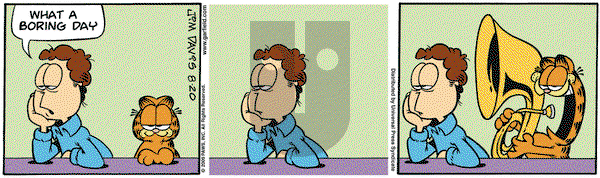 Garfield on Thursday August 20, 2009 Comic Strip