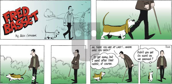 Fred Basset on Sunday May 4, 2025 Comic Strip