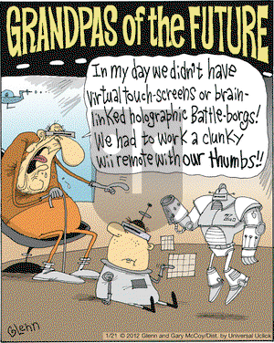 The Flying McCoys on Saturday January 21, 2012 Comic Strip