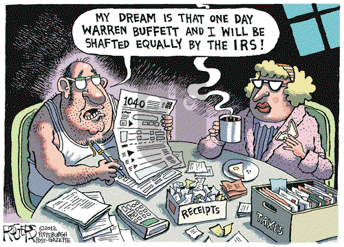 Rob Rogers - Tuesday April 17, 2012 Comic Strip