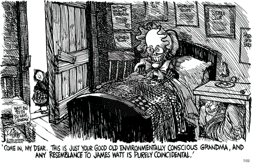 Pat Oliphant on Thursday July 22, 1982 Comic Strip