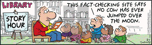 Frank and Ernest on Saturday February 1, 2020 Comic Strip