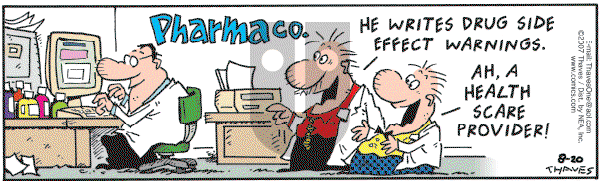 Frank and Ernest - Monday August 20, 2007 Comic Strip