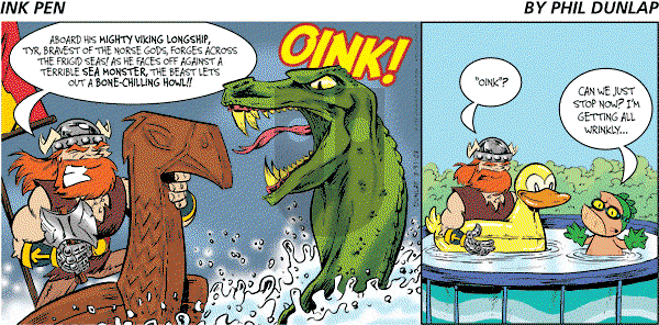 Ink Pen - Sunday August 31, 2008 Comic Strip