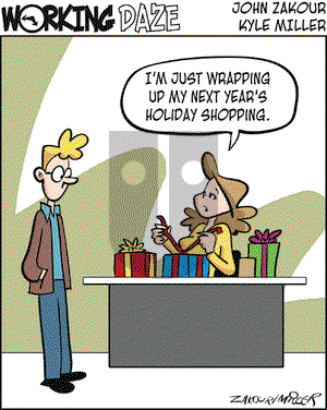 Working Daze on Monday April 23, 2007 Comic Strip