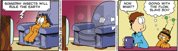 Garfield on Friday January 28, 2011 Comic Strip