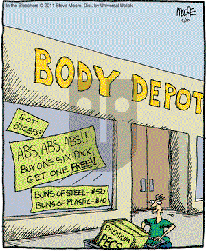 In the Bleachers on Friday June 10, 2011 Comic Strip