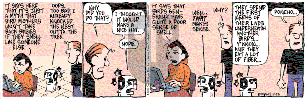 Pooch Cafe on Sunday September 30, 2007 Comic Strip