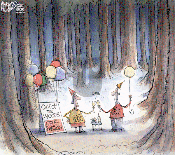 Matt Davies on Tuesday June 15, 2021 Comic Strip