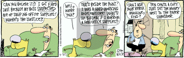 The Duplex on Wednesday July 30, 2003 Comic Strip
