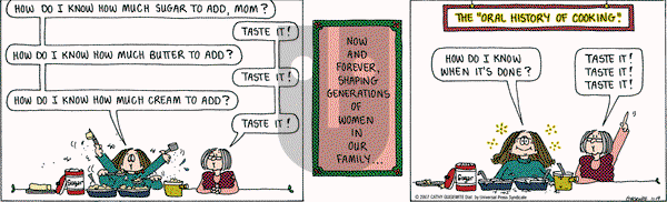 Cathy Classics on Tuesday November 20, 2007 Comic Strip