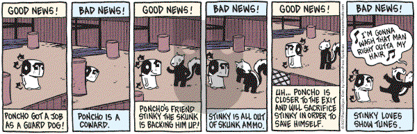 Pooch Cafe on Friday March 16, 2007 Comic Strip