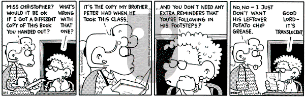 FoxTrot on Sunday June 20, 1999 Comic Strip